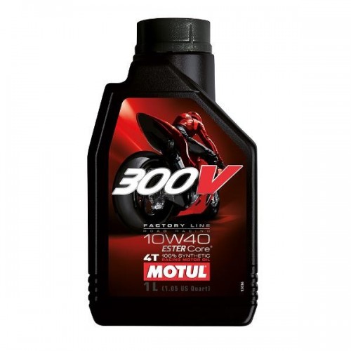 MOTUL 300V 4T 100% ESTER SYNT 1L (10W40)