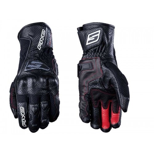 FIVE RFX4 AIRFLOW BLACK RACING GLOVE