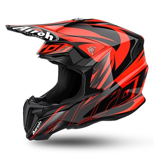 AIROH TWIST EVIL ORANGE GLOSS