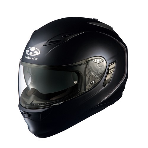 KABUTO KAMUI SOLID FLAT BLACK