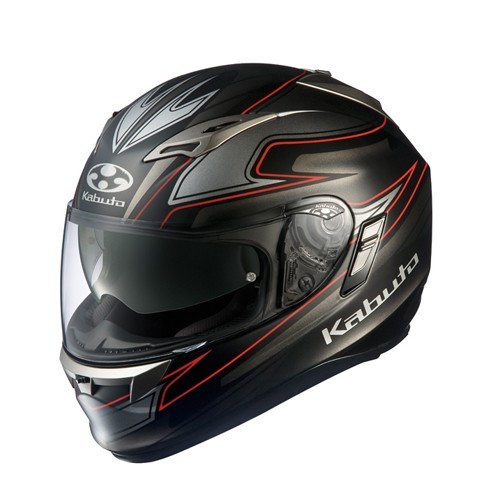 KABUTO KAMUI FLUENT BLACK/SILVER
